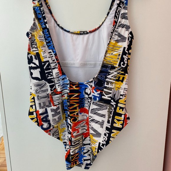 Calvin Klein One Piece Swim Suit - Picture 7 of 11